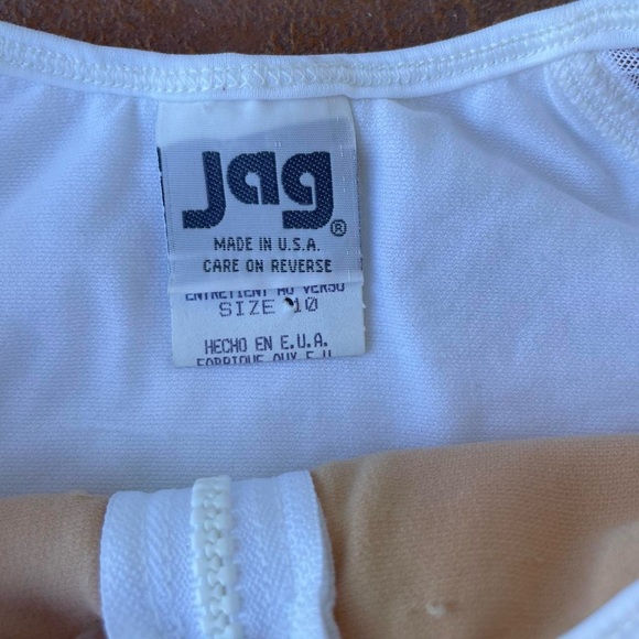 NWT Vintage 80s / 90s jag high waist bikini set SZ 10 
Fits like a medium - Picture 6 of 8